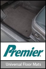 Front Universal Floor Mat - 2 Piece (Smoke)