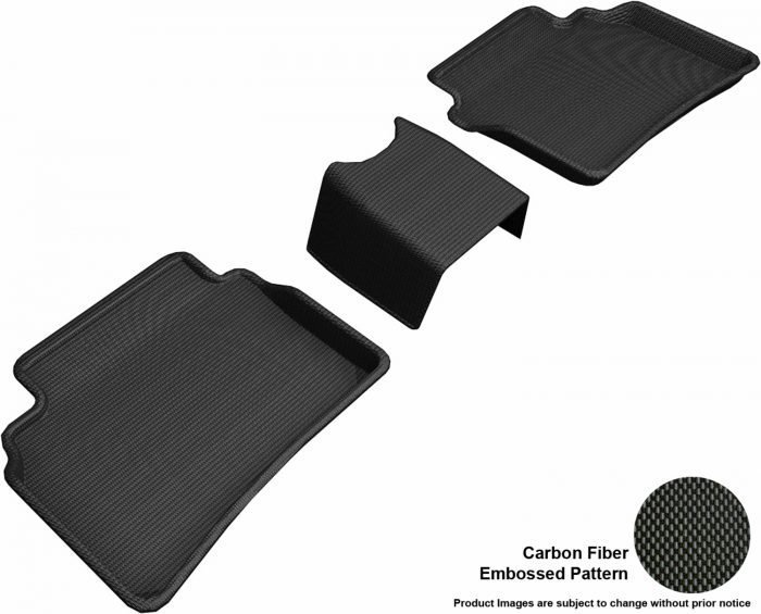 3D MAXpider Compatible with BUICK REGAL 2018-2020 KAGU BLACK R2 (3 PCS)
