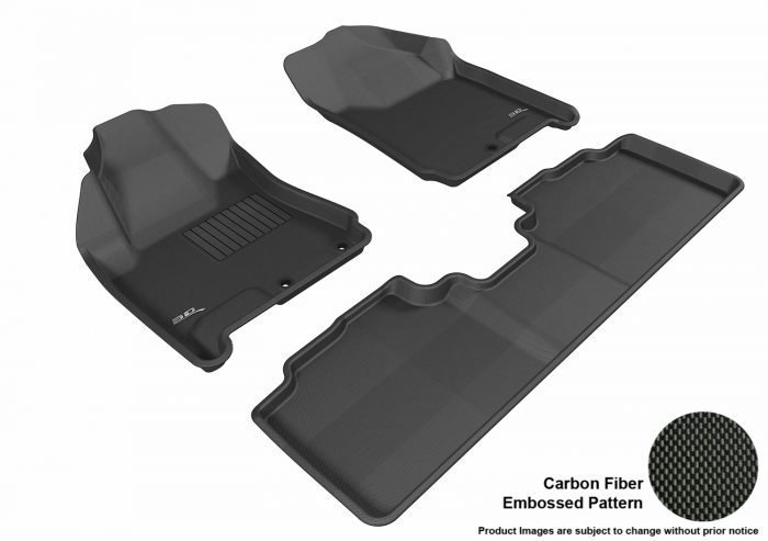 3D MAXpider Compatible with CADILLAC SRX 2010-2016 KAGU BLACK R1 R2