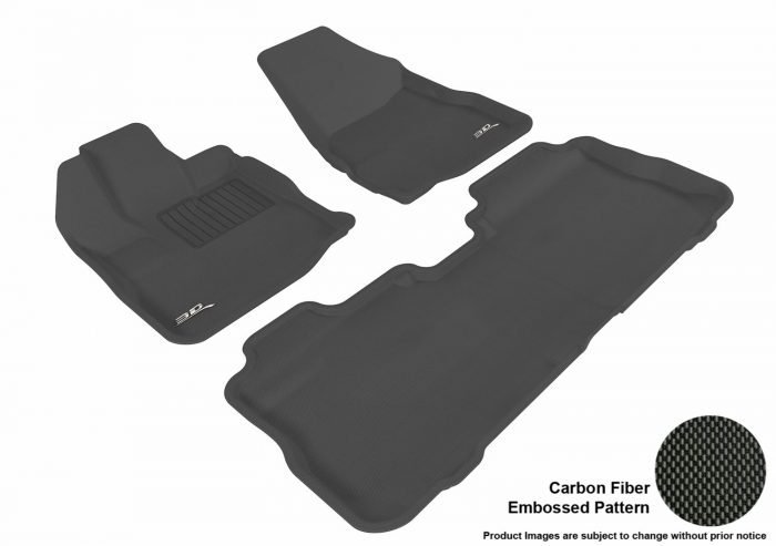 3D MAXpider Compatible with CHEVROLET EQUINOX 2010-2017 KAGU BLACK R1 R2