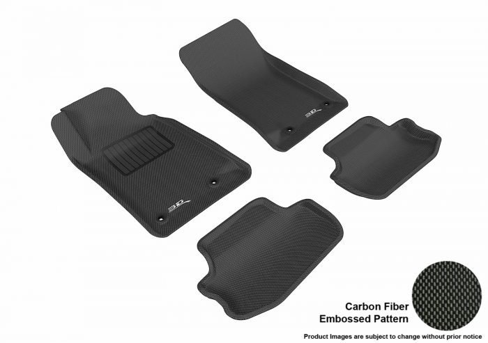 3D MAXpider Compatible with CHEVROLET CAMARO 2010-2015 KAGU BLACK R1 R2
