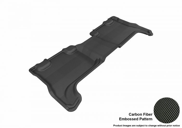 3D MAXpider Compatible with CHEVROLET COLORADO CREW CAB / GMC CANYON CREW CAB 2004-2012 KAGU BLACK R2