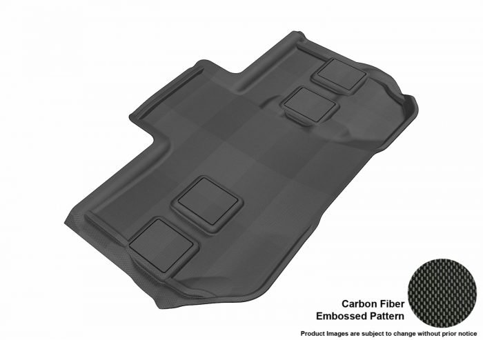 3D MAXpider Compatible with CHEVROLET SUBURBAN 7-SEAT 2011-2014 KAGU BLACK R3