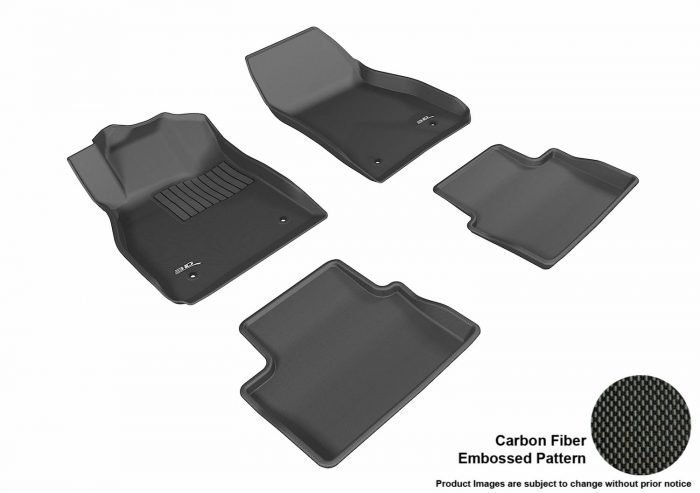 3D MAXpider Compatible with CHEVROLET MALIBU 2013-2015 KAGU BLACK R1 R2