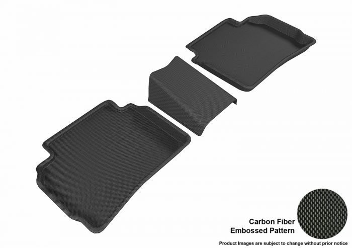 3D MAXpider Compatible with CHEVROLET MALIBU 2016-2025 KAGU BLACK R2 (3PCS)