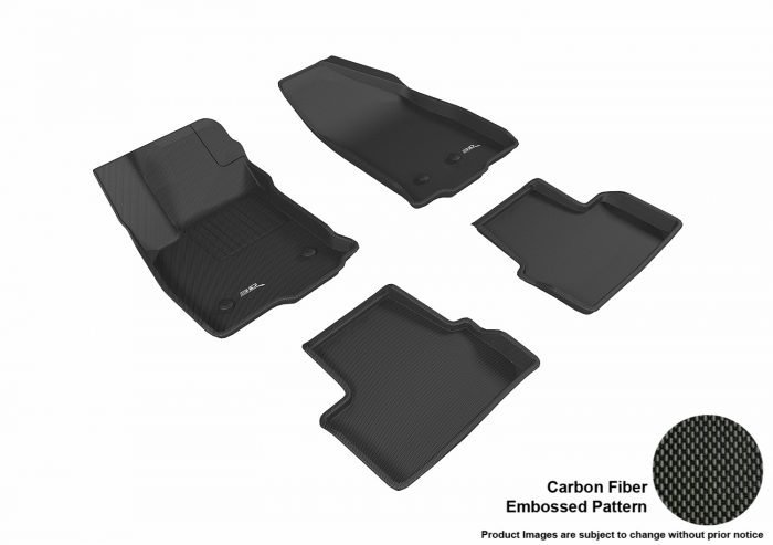 3D MAXpider Compatible with CHEVROLET VOLT 2016-2019 KAGU BLACK R1 R2
