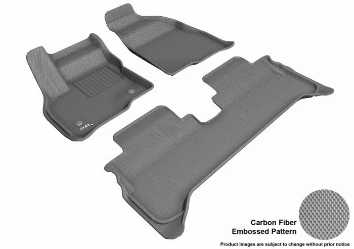 3D MAXpider Compatible with CHEVROLET BOLT EV 2017-2023 KAGU GRAY R1 R2