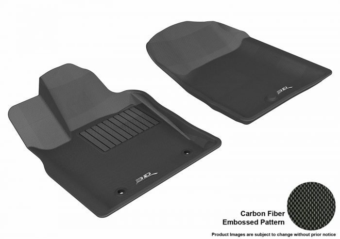 3D MAXpider Compatible with DODGE DURANGO 2011-2012 / JEEP GRAND CHEROKEE 2011-2012 KAGU BLACK R1