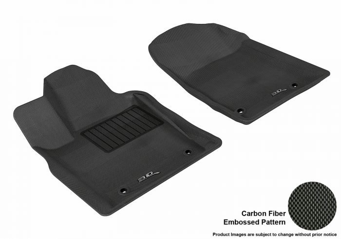 3D MAXpider Compatible with DODGE DURANGO 2013-2025 / JEEP GRAND CHEROKEE 2013-2022 KAGU BLACK R1 (2 POSTS IN PASSENGER'S SIDE)