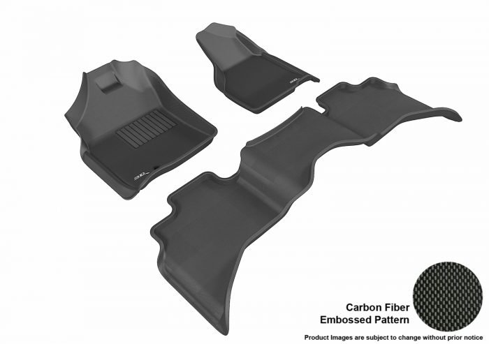 3D MAXpider Compatible with DODGE RAM 1500 QUAD CAB 2009-2012 KAGU BLACK R1 R2 (1 EYELET)