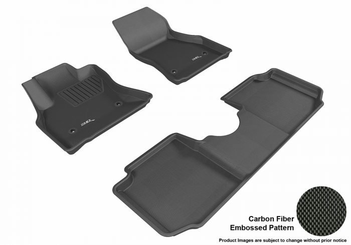 3D MAXpider Compatible with FIAT 500L 2014-2020 KAGU BLACK R1 R2