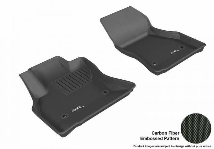 3D MAXpider Compatible with FIAT 500L 2014-2020 KAGU BLACK R1