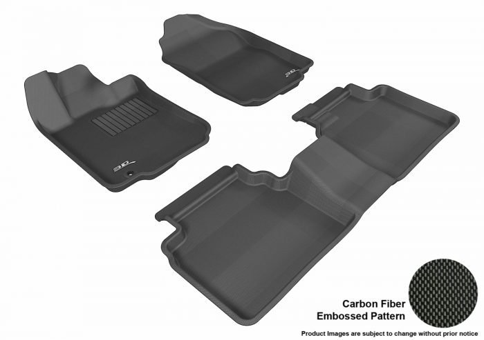 3D MAXpider Compatible with FORD FUSION 2006-2012 KAGU BLACK R1 R2 (1 EYELET)