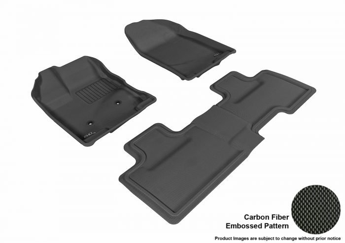 3D MAXpider Compatible with FORD EDGE 2007-2014 KAGU BLACK R1 R2