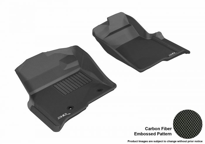 3D MAXpider Compatible with FORD F-150 2010-2014 REGULAR / SUPERCAB / SUPERCREW KAGU BLACK R1 (2 POSTS, WITH HEATING DUCT, NOT FIT 4X4 M/T FLOOR SHIFTER)