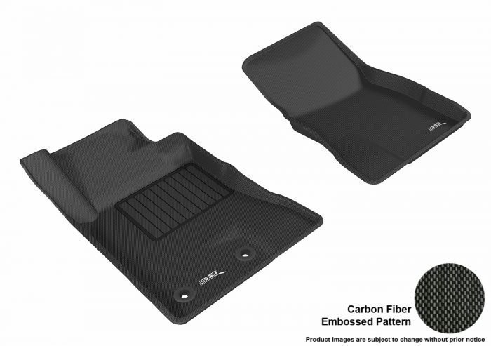 3D MAXpider Compatible with FORD MUSTANG 2015-2025 KAGU BLACK R1 (2 EYELETS)