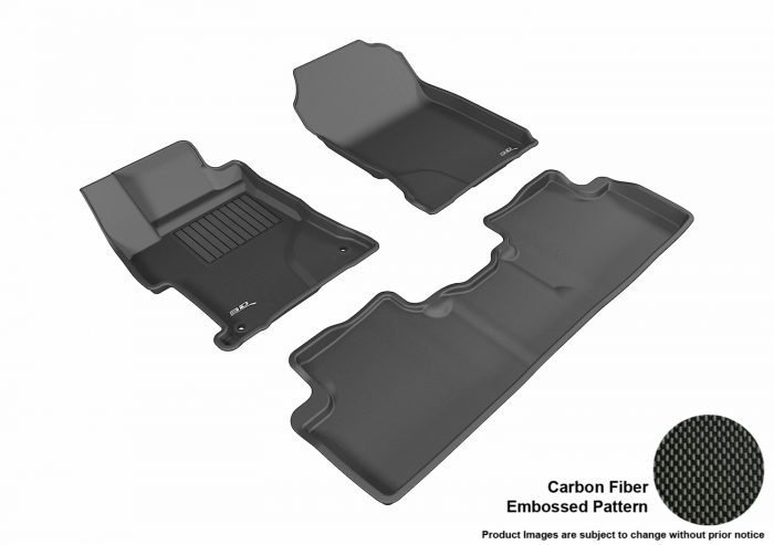 3D MAXpider Compatible with HONDA CIVIC SEDAN 2014-2015 KAGU BLACK R1 R2