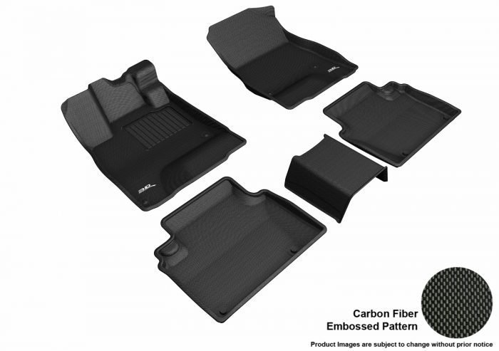 3D MAXpider Compatible with HONDA CLARITY PLUG-IN HYBRID 2018-2021 KAGU BLACK R1 R2