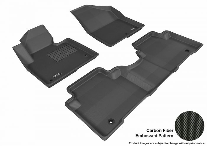 3D MAXpider Compatible with HYUNDAI SANTA FE SPORT 2013-2018 KAGU BLACK R1 R2