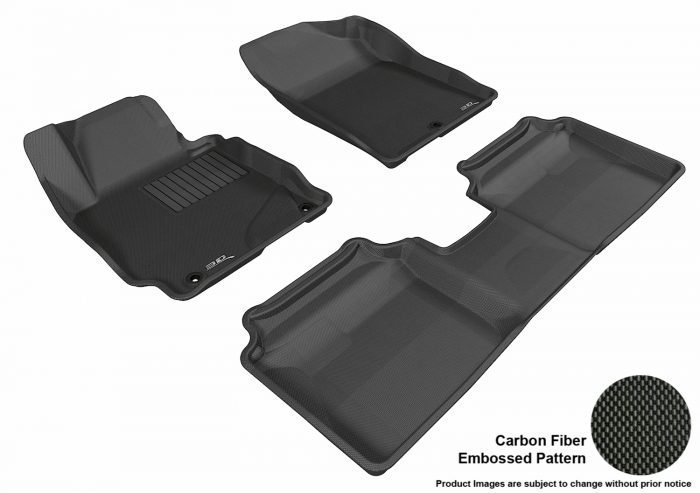 3D MAXpider Compatible with HYUNDAI ELANTRA SEDAN 2011-2013 / ELANTRA COUPE 2013 KAGU BLACK R1 R2