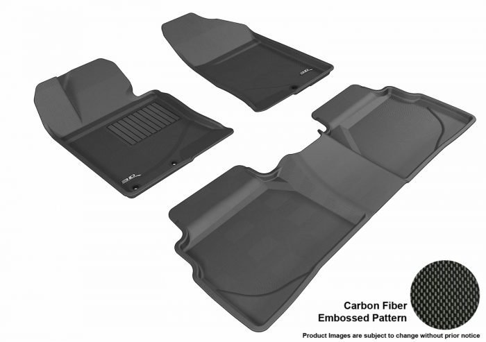 3D MAXpider Compatible with HYUNDAI SONATA 2011-2014 / SONATA HYBRID 2015 KAGU BLACK R1 R2
