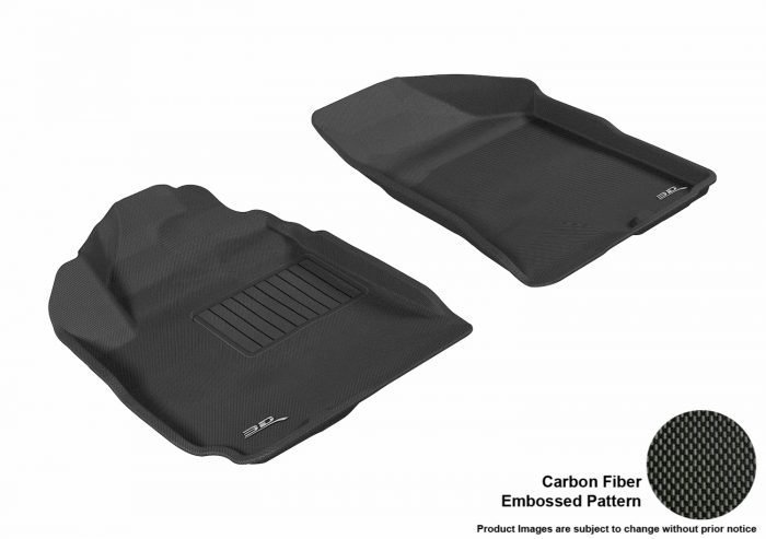 3D MAXpider Compatible with HYUNDAI SANTA FE 2010-2012 KAGU BLACK R1 (2 EYELETS)