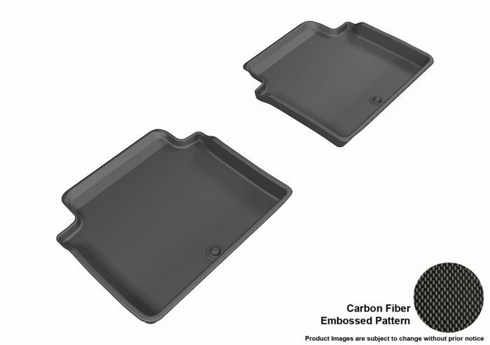 3D MAXpider Compatible with HYUNDAI GENESIS SEDAN 2015-2016 / GENESIS G80 2017-2020 KAGU BLACK R2 (3PCS)
