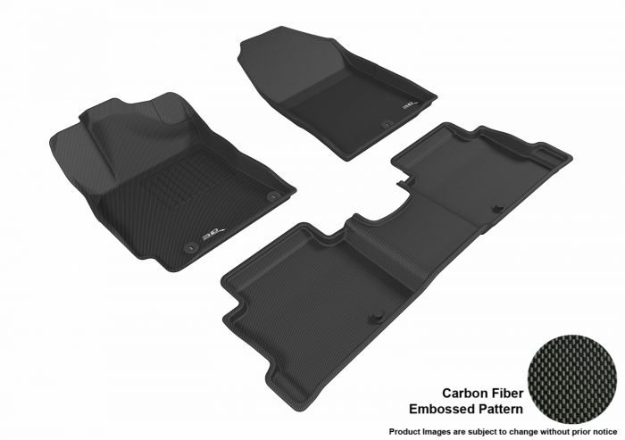 3D MAXpider Compatible with HYUNDAI ELANTRA SEDAN 2017-2020 KAGU BLACK R1 R2