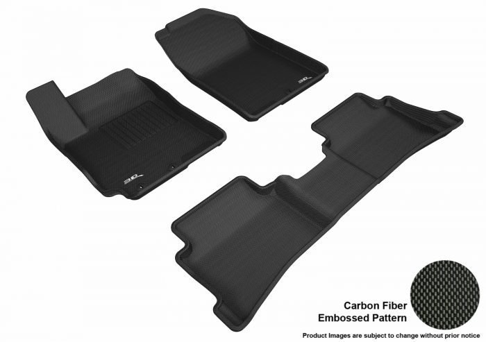3D MAXpider Compatible with HYUNDAI ACCENT SEDAN 2018-2022 KAGU BLACK R1 R2