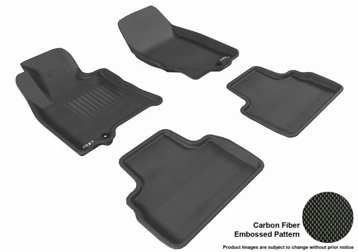3D MAXpider Compatible with INFINITI QX70 2014-2017 / FX35 / 50 / 50S 2009-2013 KAGU BLACK R1 R2