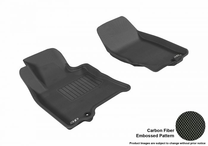 3D MAXpider Compatible with INFINITI QX70 2014-2017 / QX50 2014-2017 / FX35 / 50 / 50S 2009-2013 / EX35 2008-2013 KAGU BLACK R1