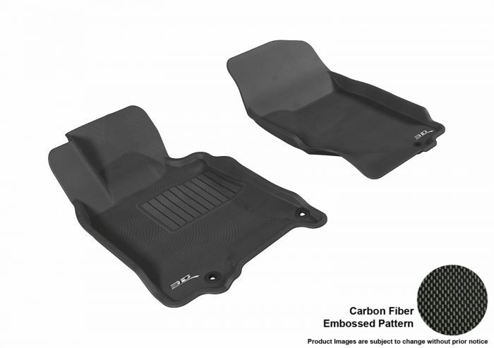 3D MAXpider Compatible with INFINITI Q40 2015 / Q60 2014 / G35 / 37 COUPE / SEDAN 2007-2013 KAGU BLACK R1 (2 EYELETS)