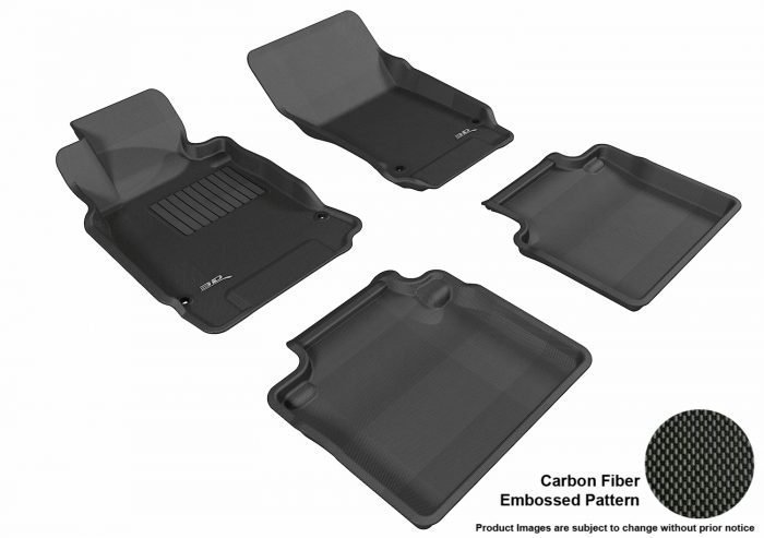 3D MAXpider Compatible with INFINITI Q70 2014-2019 / M37 2011-2013 KAGU BLACK R1 R2
