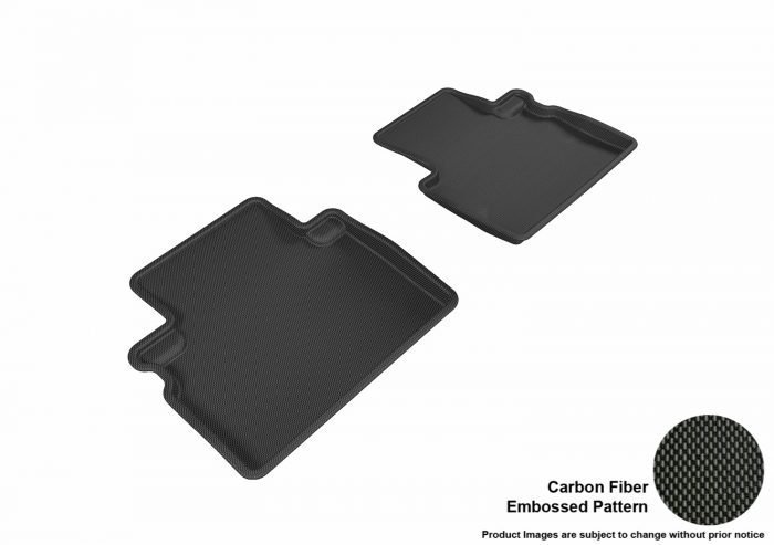 3D MAXpider Compatible with INFINITI QX50 2016-2017 KAGU BLACK R2 (3 PCS)