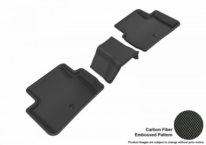 3D MAXpider Compatible with INFINITI QX30 2017-2019 KAGU BLACK R2 (3PCS)