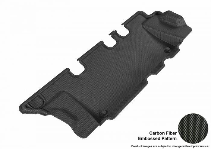 3D MAXpider Compatible with INFINITI QX80 8-SEAT 2014-2024 / QX56 2011-2013 / NISSAN ARMADA 2017-2024 KAGU BLACK R3