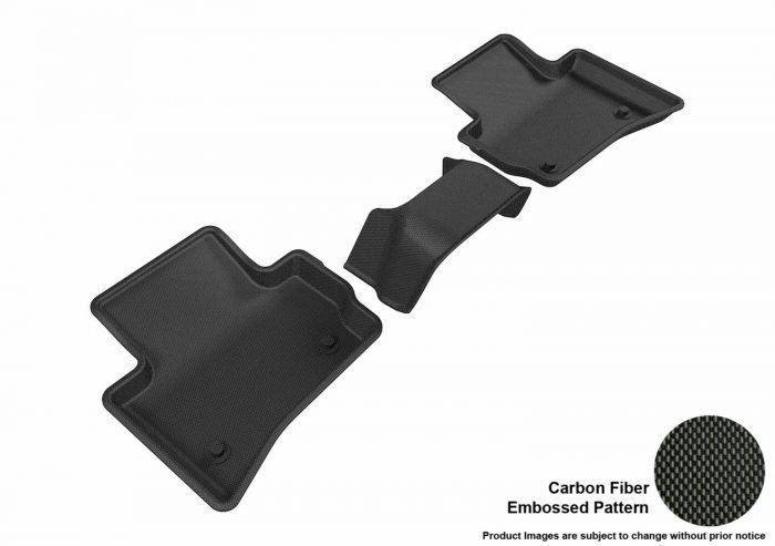3D MAXpider Compatible with JAGUAR F-PACE 2017-2025 / LAND ROVER RANGE ROVER VELAR 2018-2025 KAGU BLACK R2 (3PCS)