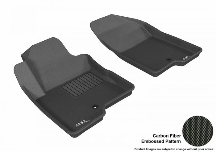 3D MAXpider Compatible with JEEP COMPASS / PATRIOT 2007-2017 KAGU BLACK R1 (1 POST ON PASSENGER SIDE)