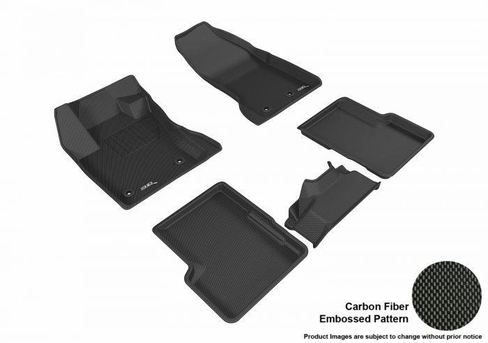 3D MAXpider Compatible with JEEP RENEGADE 2015-2023 KAGU BLACK R1 R2