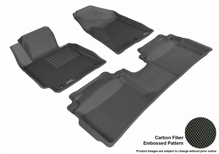 3D MAXpider Compatible with KIA FORTE 2014-2018 KAGU BLACK R1 R2