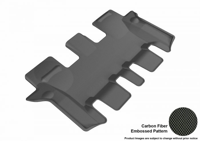 3D MAXpider Compatible with KIA SORENTO 7-SEAT 2016-2020 KAGU BLACK R3