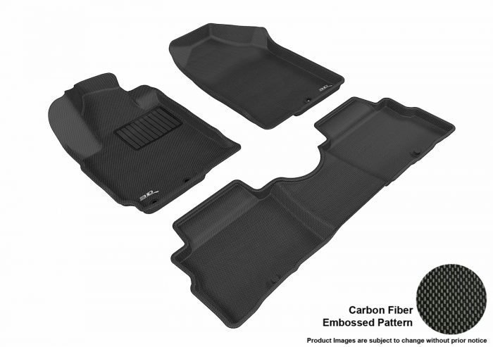 3D MAXpider Compatible with KIA SOUL 2011-2013 KAGU BLACK R1 R2