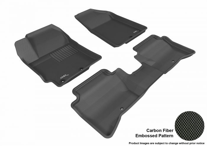 3D MAXpider Compatible with KIA RIO / RIO5 2014-2017 KAGU BLACK R1 R2