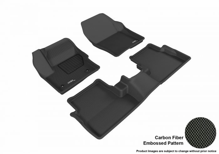 3D MAXpider Compatible with LINCOLN MKC 2015-2016 KAGU BLACK R1 R2