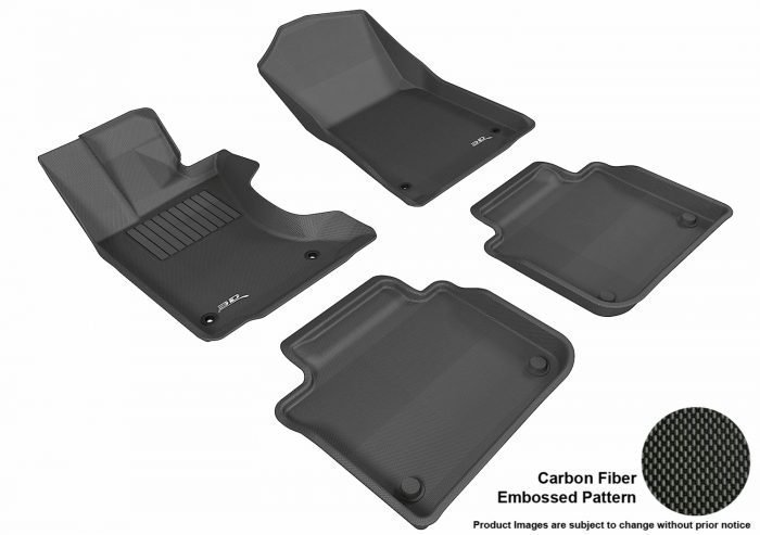 3D MAXpider Compatible with LEXUS GS / GS HYBRID ALL-WHEEL DRIVE 2013-2020 KAGU BLACK R1 R2
