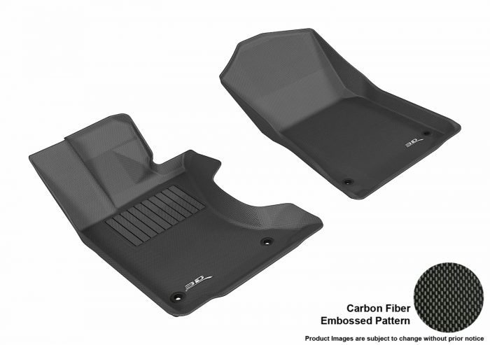 3D MAXpider Compatible with LEXUS GS / GS HYBRID ALL-WHEEL DRIVE 2013-2020 KAGU BLACK R1