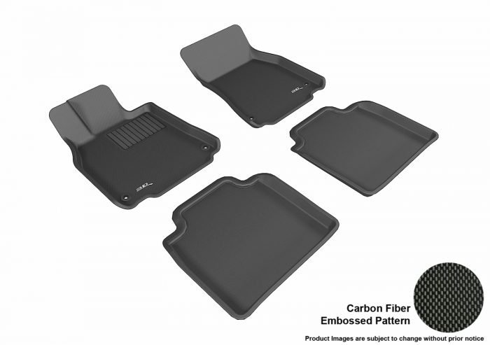 3D MAXpider Compatible with LEXUS LS460L RWD 2007-2012 KAGU BLACK R1 R2