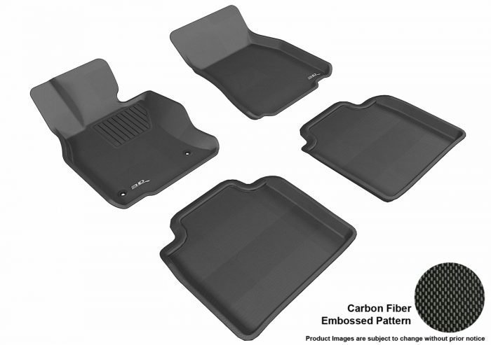 3D MAXpider Compatible with LEXUS LS600HL RWD 2008-2011 KAGU BLACK R1 R2