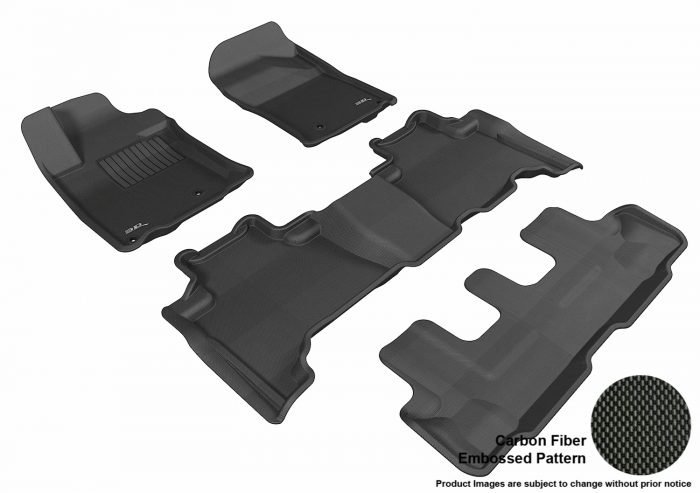 3D MAXpider Compatible with LEXUS GX460 2010-2013 KAGU BLACK R1 R2 R3