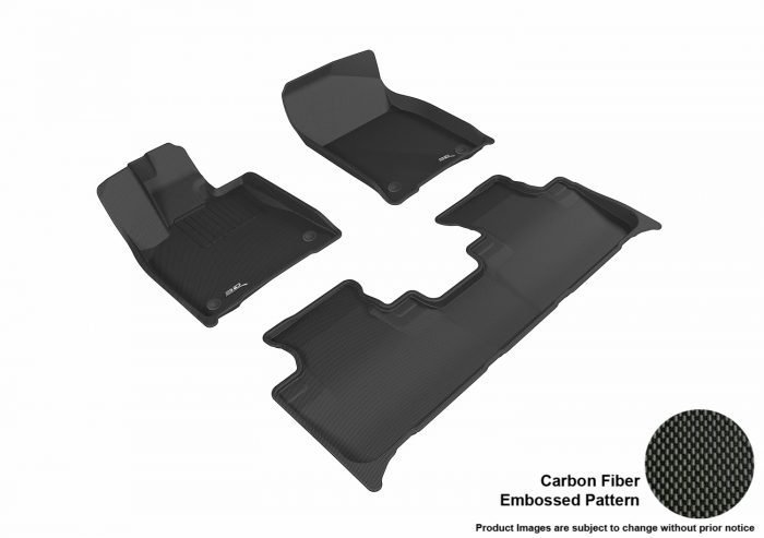 3D MAXpider Compatible with LEXUS RX / RX HYBRID 2016-2022 KAGU BLACK R1 R2